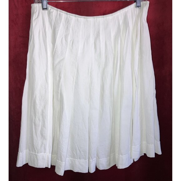 Vintage Prada Linea Rosso Sport Pleated Tennis Skirt Classic - Picture 1 of 3